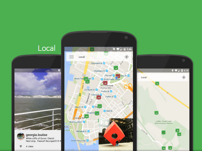 Local android app screenshot
