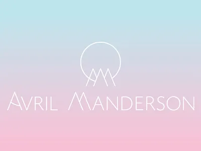 Avrildribbble brand branding design logo monogram rebrand