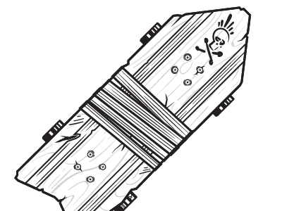 Skateboard! art skateboard vector