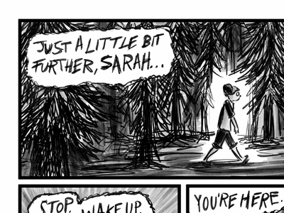 Tunbrolem Book One Page Three comics horror tunbrolem webcomics
