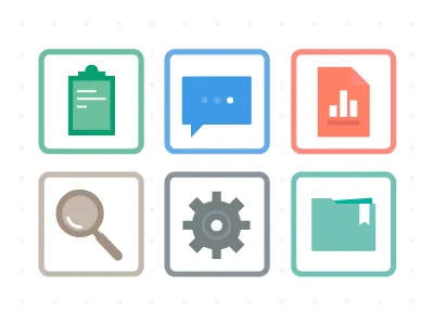 Icon exploration iconography