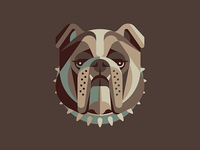 Mystery Project 70.1 bulldog collar dan kuhlken dkng dog english bulldog geometric nathan goldman pencil