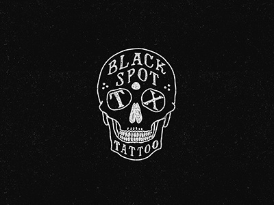 BST T-Shirt Design II black and white design line minimal skull t shirt tattoo texas