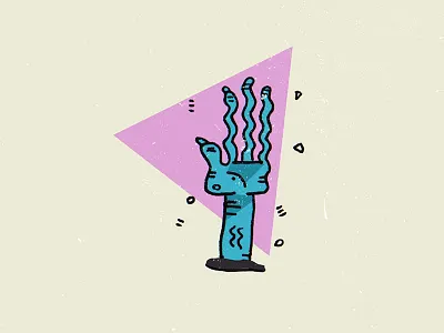 Creepy Hand hand illustration