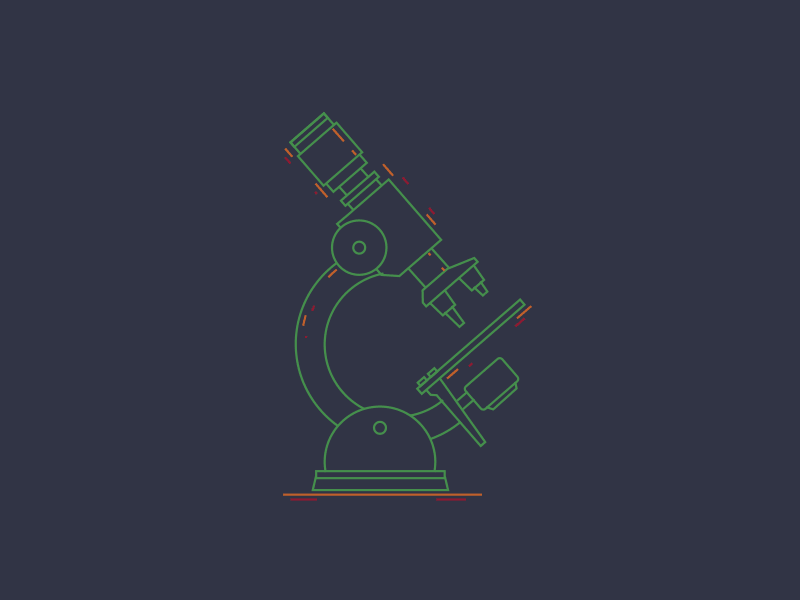 Science yo art line microscope science