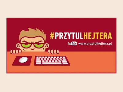 Give a Hater a Hug campaign hate hater hug kid poland sticker web