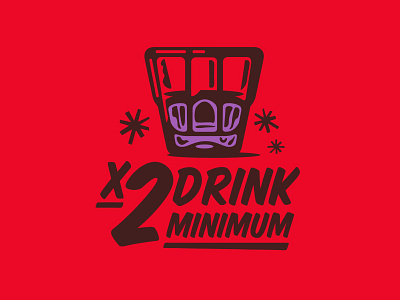 Illustration 2 drink minimum illustration