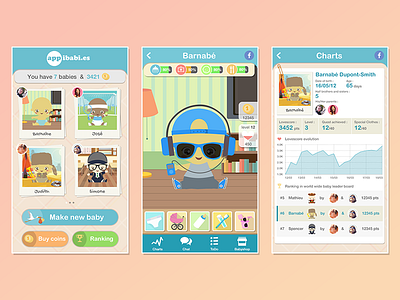Appibabies Screens app appibabies baby game ios iphone mobile
