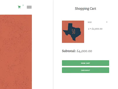 Off-canvas Cart clean css html minimal off canvas woocommerce wordpress