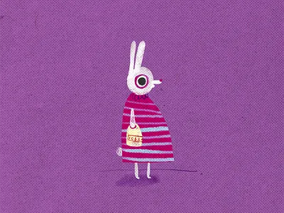 Mum's Gone To Iceland animal character design doodle drawing iceland illustration photoshop rabbit shopping