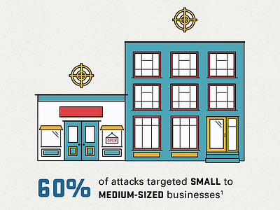 Cyber Security Infographic building business cyber illustration infographic security