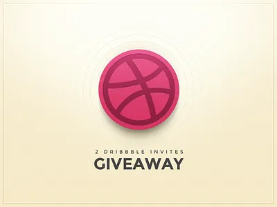 Dribbble Invites Giveaway ball dribbble giveaway invitation invite prospect