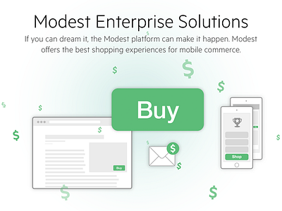 modest.com/enterprise commerce digital products money makers professional