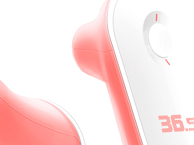 Digital thermometer industrial design interface product product design thermometer