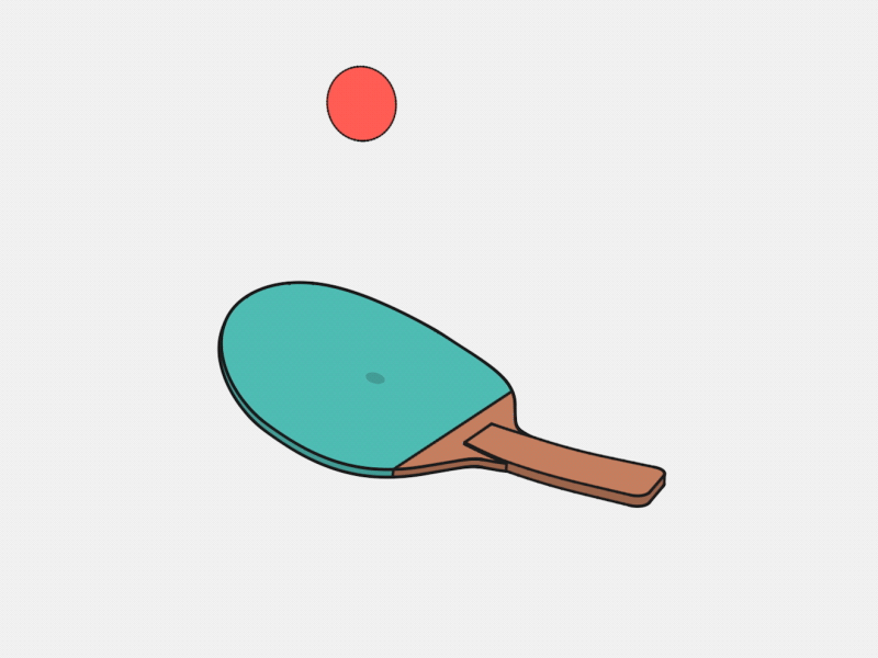 Whose got next? 2d animation design gif pingpong sketchandtoon