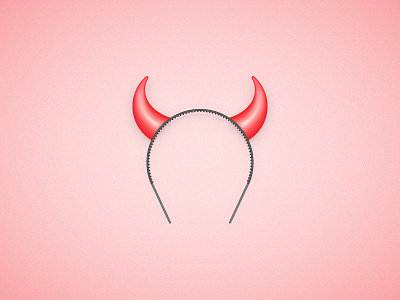 Devil Horns Toy devil horn illustration illustrator toy tutorial vector