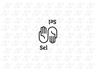 Servicios Educacionales Limitada (Sel) ambigram brand graphic identity logo