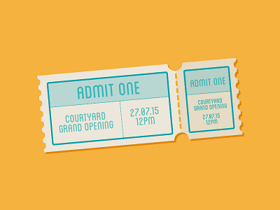 Ticket admit one celebrate illustration invitation invite party ticket vintage vip