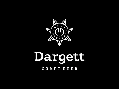 Dargett Craft Beer Logo armenia armenian babylon beer branding brewery craft beer logo mystic sign yerevan