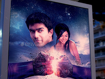 Activate Movie Poster Template movie poster poster poster design template promotion purple sci fi science fiction super friends superhero wonder twins