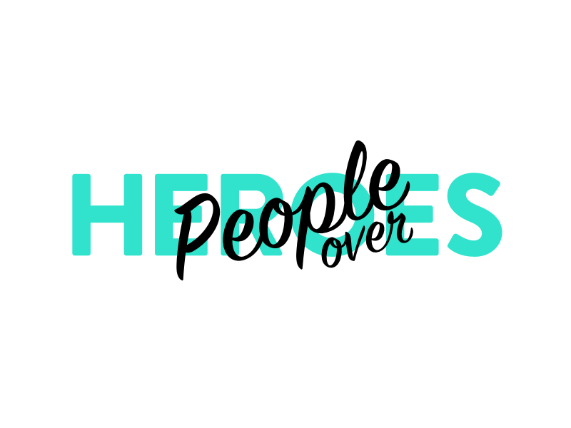 People over Heroes batman blog branding buzz lightyear colors darth vader gif heroes illustration superman