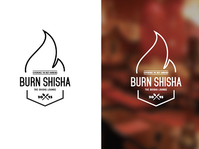 Burn Lounge S2 logo london thedesignpig