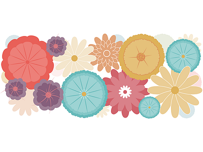 Quettra Insights - Flowers Illustration flowers illustration illustrator spring vector