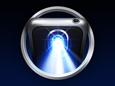 Flashlight bright flashlight icons light