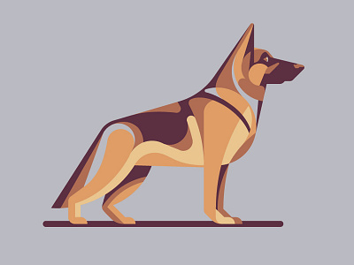 Mystery Project 70.4 dan kuhlken dkng dog geometric german shepherd nathan goldman