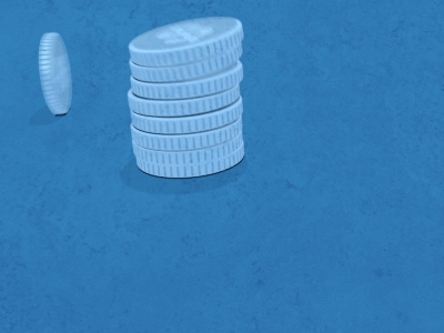 70% Money Infographic animation coins infographic money motion graphics