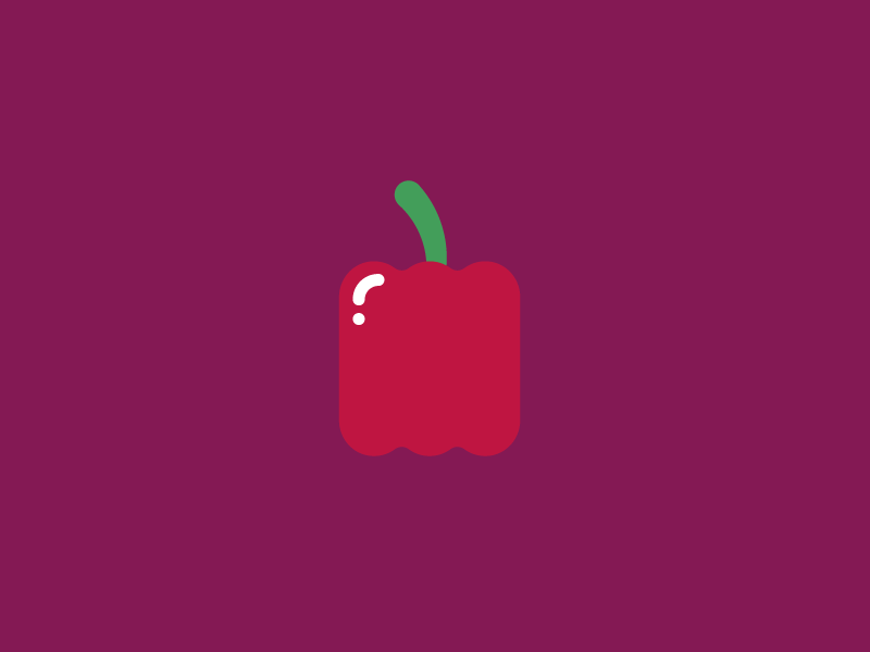 Red Pepper design pepper red vector vegetable
