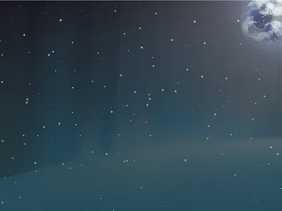 Rock It Man atmosphere aurora earth rays sky space stars vintage