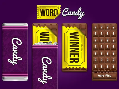 Chocolate Game Concept Artwork android candy chocolate game ios iphone sweet tablet