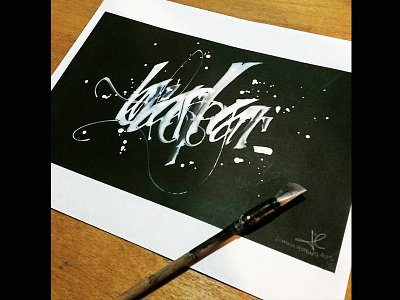 Tarda En Llegar art arte caligrafia calligraphy colapen gestual ink tinta tiralineas