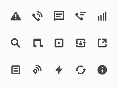 Telco Icons icons illustration