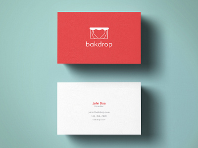 Bakdrop apparel bakdrop business card community curtain effendy heart identity logo mark passion theatrical curtain