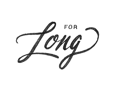 For long hand lettering letter lettering long script tmoneydesign type typography