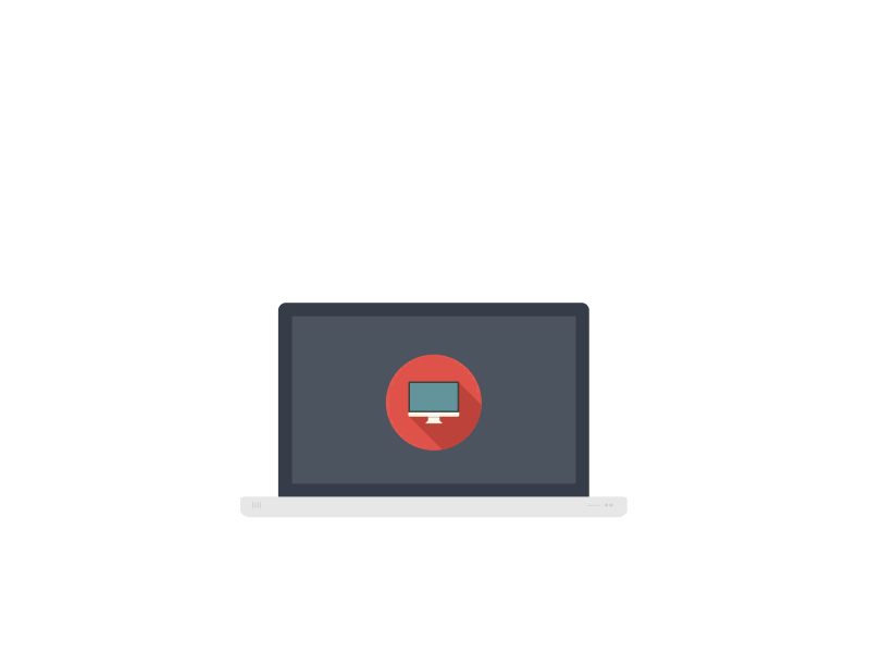 Multi-Channel animated animation content flat icons icons illustration macbook motion graphic multi channel