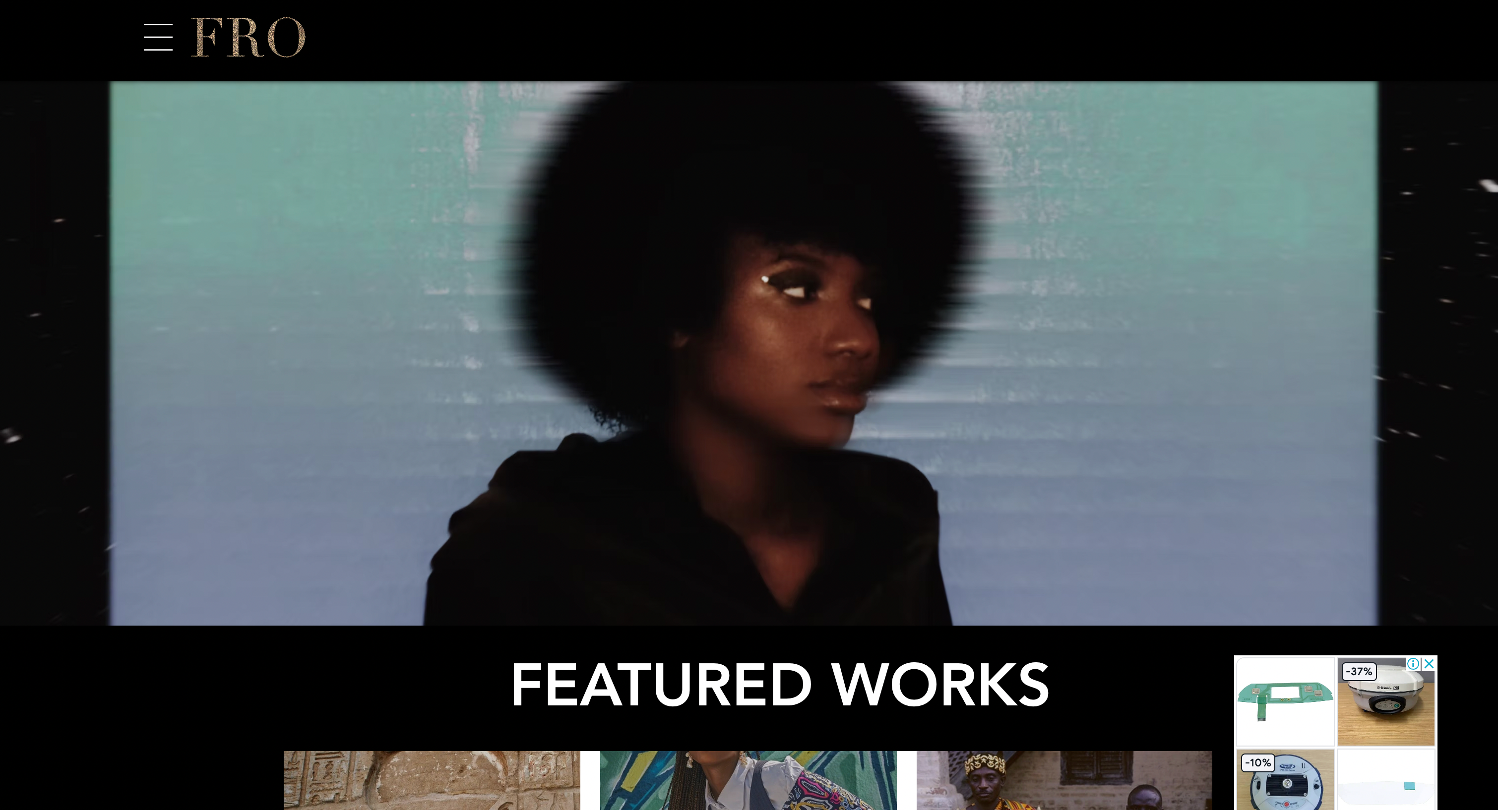 Example of Website Design (UI)