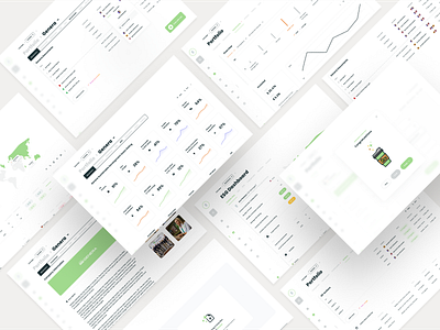 ESG Dashboard artboards dashboard esg saas