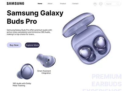 Samsung Galaxy Buds Pro buds headphone samsung