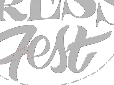 Alt Press Fest alt press fest fest festival robin banks script slcpl type vector wip