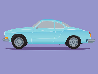 Kharman Ghia illustration karman ghia vw