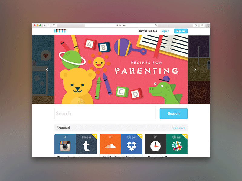 IFTTT ifttt illustration