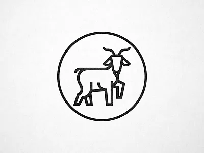 Mission Secondary Logo brand goat identity logo mission restaurant vancouver