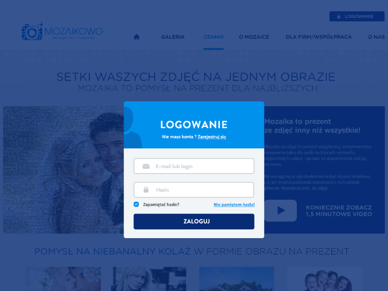 Mozaikowo design ux web web design website