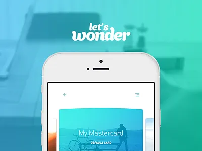 Let's Wonder! app instant mobile shopping ui ux wonder