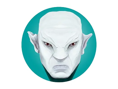 Orc concept art drawing fantasy game illustration orc painting portrait portrait painting