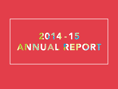 Annual Report 2014 annual annual report pattern print report type typography