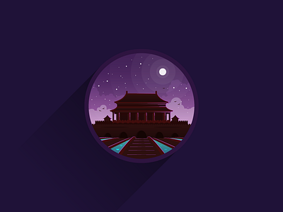 Beijing icon illustration